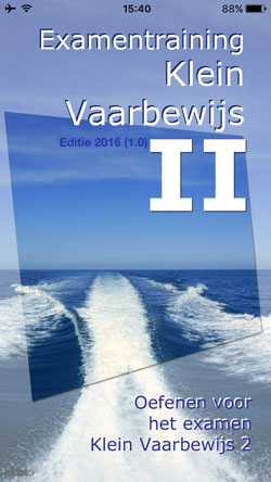 Aanvullende navigatie vragen Klein Vaarbewijs 2