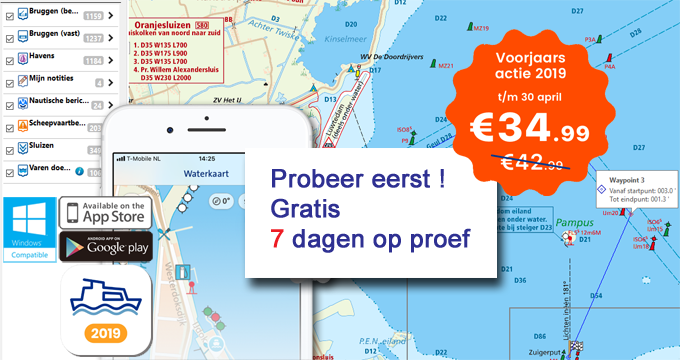 Waterkaart aanbieding
